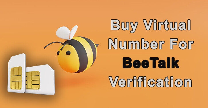 Buy Virtual Number For BeeTalk Verification 1 Virtual Number for BeeTalk